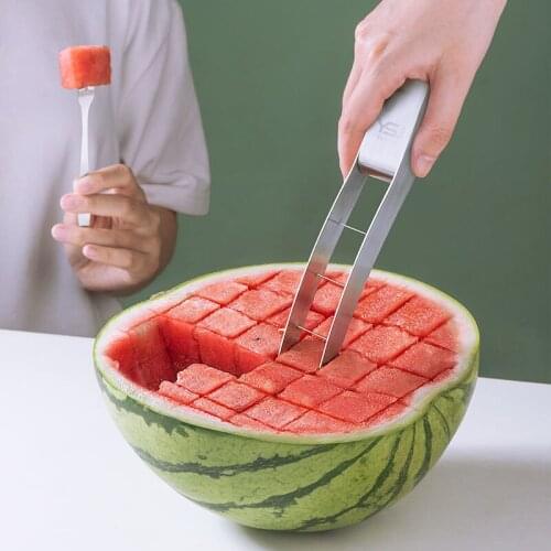 Watermelon dicing artifact stainless steel 304 melon dicing divider fancy creative watermelon cutting artifact