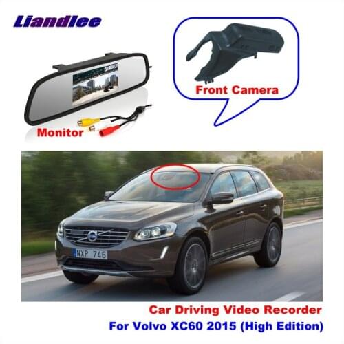 Liandlee For Volvo XC60 2015 (High Edition) Car DVR Mini Wifi Camera Driving Video Recorder Car Registrator Dash Cam