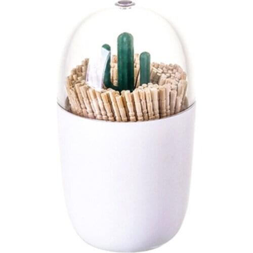 Household Cotton Swab Storage Box Portable and Cute Nordic Toothpick Box Personality Creative Toothpick Holder