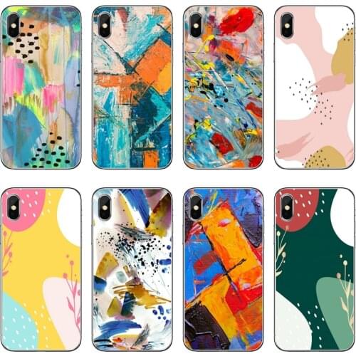 Abstract art Painting Accessories Phone Case For Xiaomi Redmi 7 7A K20 6 6A 5A 4A 4X 5 Plus S2 Redmi Note 8 7 6 5A 4 Pro