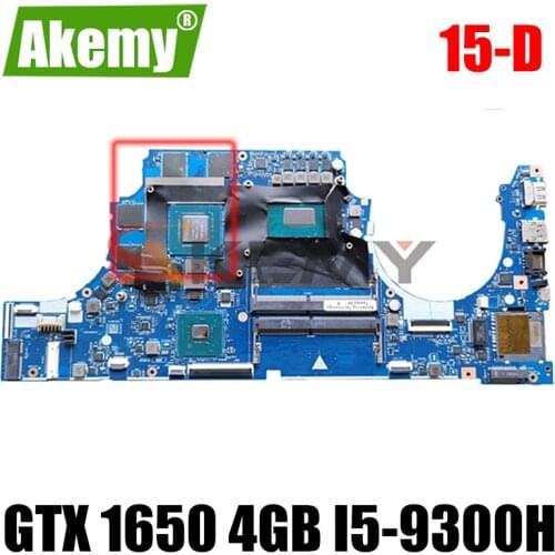 FOR HP 15-D Laptop motherboard L58864-601 L58864-501 L58864-001 GTX 1650 4GB i5-9300H FPC52 LA-H462P 100% working