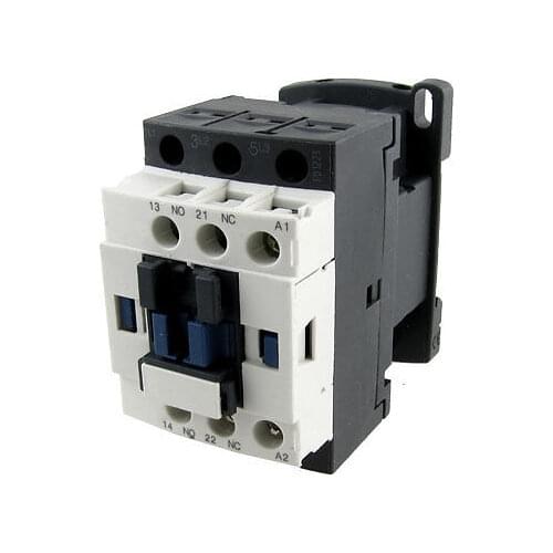 LC1D09 690V Ui 6KV Uimp NO NC 3 Poles AC Contactor 220V 50/60Hz 25A