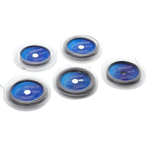 Fishing Wire Line 5 Types 10M 7 Strands Coated Braided Stainless Wire Wire Covered with Plastic High Strength Fishing Lines