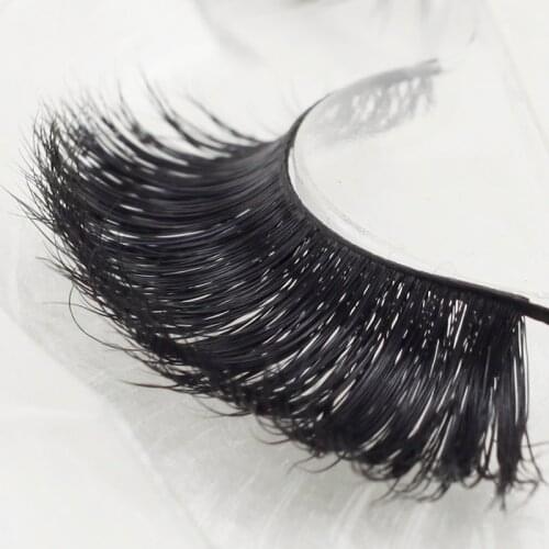 New 1 pair natural false eyelashes 3D mink lashes makeup fake eyelash extension handmade Lasting mink eyelashes make up beauty