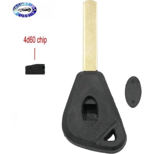 New Transponder Chipped Key for Subaru With 4D60 Chip Car Key Shell Blank Fob