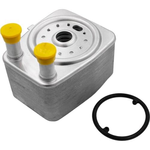 New Oil Cooler For VW Passat Jetta Golf EOS GTI Touareg For Audi A3 A5 A6 Q5 038117021E