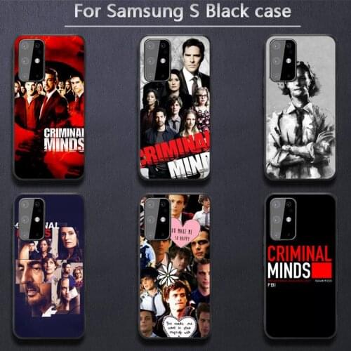 Criminals Minds Phone Case Phone Cases for Samsung S6 S7 edge S8 S9 S20 S21 S30plus ultra S21/S30 S10-5G lite 2020 S10E
