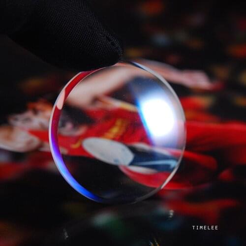 BLUE-DOUBLE DOMED 5.3mm SAPPHIRE Watch Glass Sapphire Watch Crystal FOR SEIKO SKX007 SKX009