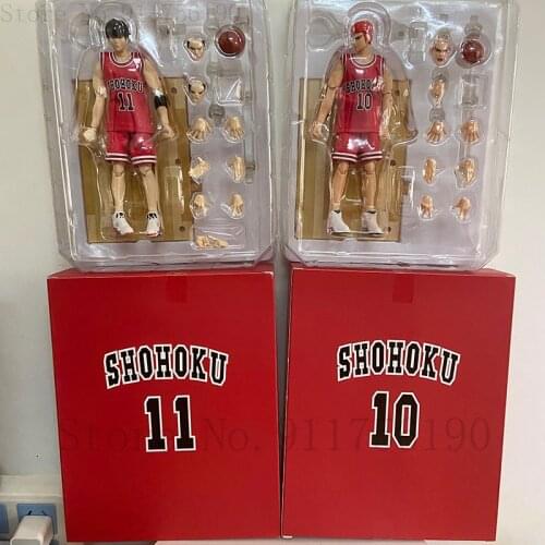 SLAM DUNK Sakuragi Hanamichi Shohoku Action Figure Basketball Player Model Gift Toy Doll 22CM