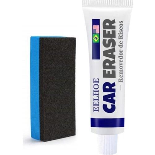 Car Scratch Remover Polishing Wax Paint Restorer Kit Car Scratch Repair Wax Easy Grinding With Sponge