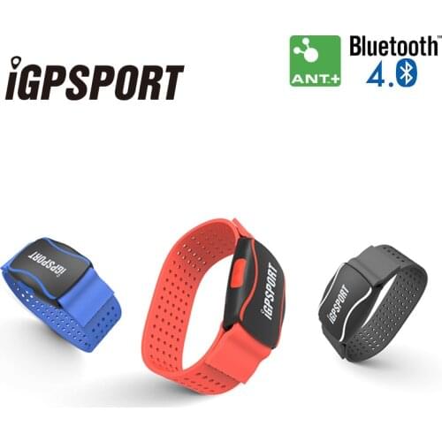 IGPSPORT Cycling Heart Rate Monitor HR60 ANT+ BLE Connect Bike Computer Heart IPX7 Rechargeable Sport Heart Sensor Equipment