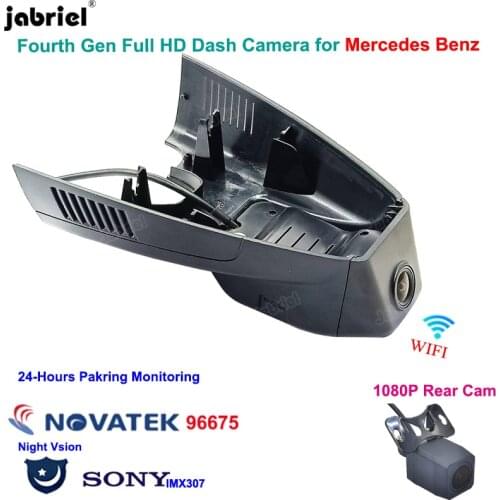 Full HD Night vision Wifi 24H Car Dvr Dash Cam for Mercedes Benz B Class w246 w247 for Mercedes B180 B200 B250 B260 2011-2019