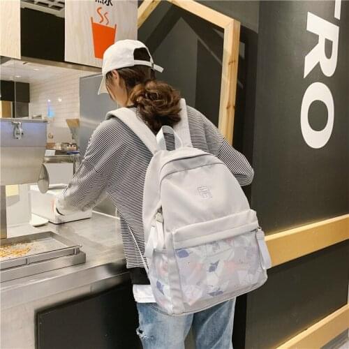 Backpack women 2020 new Korean fashion student school bag women leisure travel backpack fashion backpack