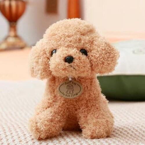 Zqswkl 20/25cm simulation teddy dog plush toy doll puppy dolls cute birthday gift for children girls and boys stuffed animals