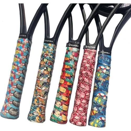 100pcs Wholesales ZARSIA colorful Tennis Overgrips Tennis Sweatband dry feel anti-slip badminton Racket grip fishing rode grips