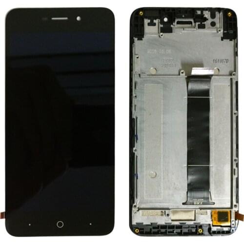 5.0'' Lcd For ZTE Blade A601 BA601 Touch Screen Digitizer + LCD Assembly For ZTE A601 Display 5 inch Mobile Phone Free Shipping