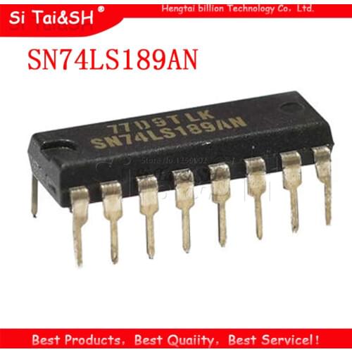 5PCS SN74LS189AN DIP16 HD74LS189P 74LS189 DIP-16 SN74LS189 DIP SN74LS189N