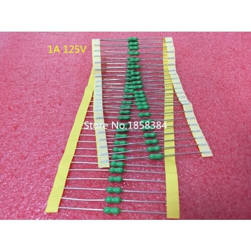 50pcs Littelfuse Pico Fuse 1A 1 Amp 125V