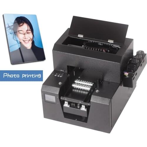 6-color inkjet printer with flat and cylindrical integrated high resolution for photo/photo frame/U disk colorful printing