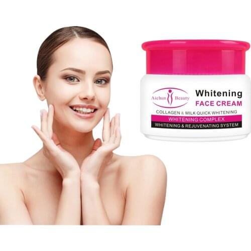 80G Collagen&Milk Alo Face Creame Moisturizer Anti Wrinkle Anti Aging Nourishing Serum Collagen Whitening Gel Skin Care
