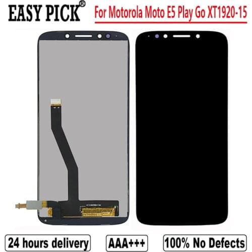 For Motorola Moto E5 Play Go Edition Dual SIM LTE XT1920-15 XT1920-16 XT1920-18 LCD Display Touch Screen Digitizer Assembly