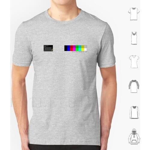 Pixel Zx Spectrum T Shirt Print Cotton Gaming Games Pixel Pixelart Joystick Console Retro 80S Zx Spectrum Zxspectrum Computer