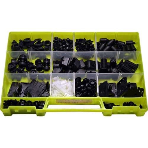 Clip Set 260 Parts Renault Bag 8 + Car fastener for-Push Pin-Trim Rivet