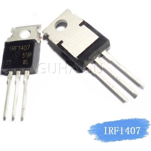 10PCS IRF1407 IRF1407PBF TO-220 TO220 new original