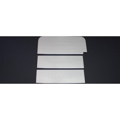 Omkar Opel Vivaro Chrome Door Sill Cover 3 Pcs. Stainless steel 2001-2014