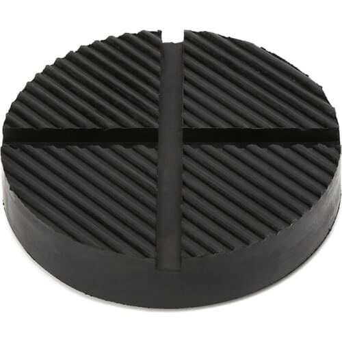 Floor Slotted Car Rubber Jack Pad Frame Protector Guard Adapter Jacking Disk Pad Tool for Pinch Weld Side Lifting Disk 12.5cm