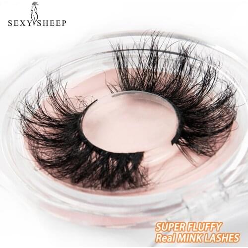 SEXYSHEEP Mink Lashes 3D Mink Eyelashes 100% Cruelty free Lashes Handmade Reusable Natural Eyelashes False Lashes Makeup