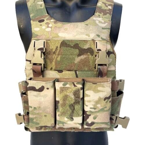 Airsoft Magazine Pouch Tactical 5.56/7.62 Ammo Clip Bag Military LV119 FSCK Vest Gear Expansion Conversion Triple Holder Pocket