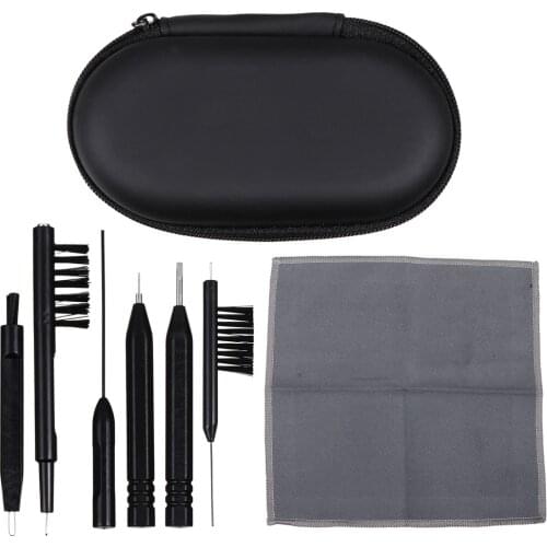 1 Set Of 6/7Pcs Hearing Aid Cleaning Tool Practical Hear Aid Cleaning Kit Hearing Aid Cleaning Accessories Tools Set