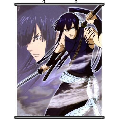 Anime D.Gray-man Allen Walker & Yu Kanda & Linali Lee & Lavi & Daisya Barry Home Decor Wall Scroll Poster Decorative Pictures