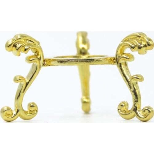 Gold-plated Ball Stand Metal Display Holder Rack Support Sphere Base Metal Crystal Ball Stand Home Decora Figurine Ornament