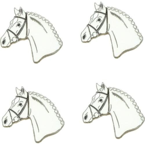 JSYPIN White Brooches For Clothes
