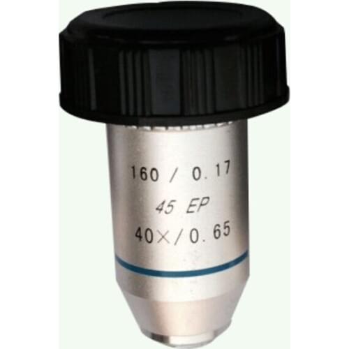 1PC 40X 195N Medical Biological Microscope Bio-Microscope Semi Plan Achromatic Objective Lens 160/0.17 Thread Diameter 20.2mm