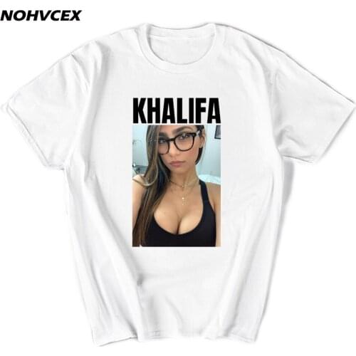 Mia Khalifa T-Shirt 100% Cotton Men T Shirt Women Tops Tee Casual Short Sleeve