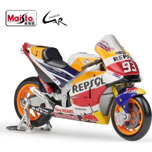 Maisto 1:18 HONDA Repsol Team RC213V Racing #26 Dani Pedrosa #93 Marc Marquez Racing Motor Diecast Model Motorcycle Display
