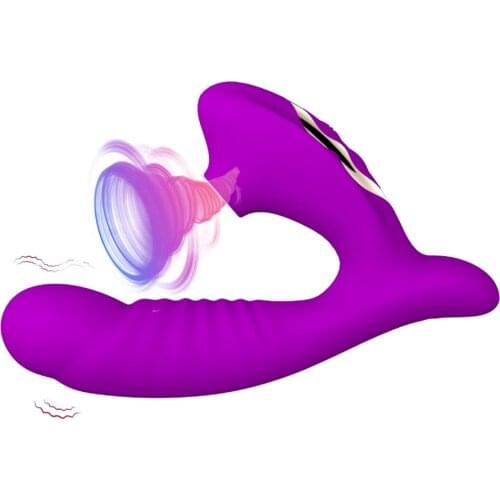 Sucking Vibrator With Clitoris Powerful Vibration Massager G-Spot Stimulation Wearable Dildo Couple Vibrators Sex Toys For Woman