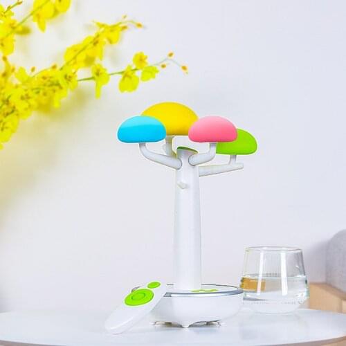 Wishing tree Bluetooth audio USB remote control night light with Bluetooth speaker bedroom bedside LED atmosphere Drop shipping