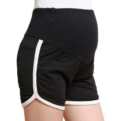 PatPat 2021 New Arrival Casual Solid Maternity Shorts