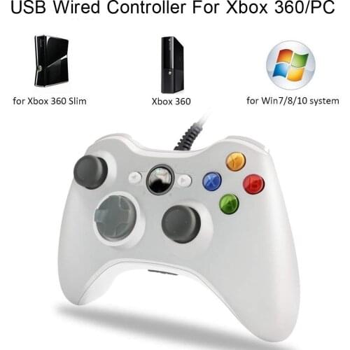 USB Wired Controller For Xbox 360 Game Accessories Gamepad Joypad Joystick For Microsoft XBOX360 Console PC Cellphone Controle