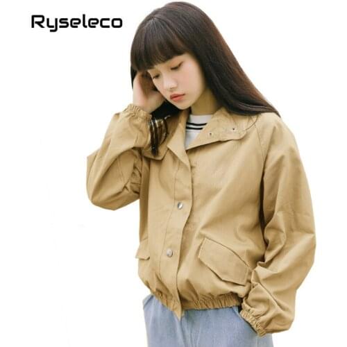 Женские большие куртки Ryseleco China At AliExpress