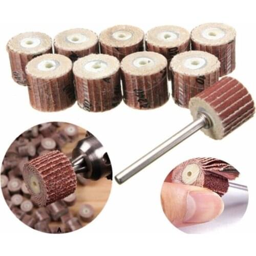 Louver wheel 240# 10x10mm 12+2 louver extension rods / pack 1 pack of sandpaper, grinding wheel, grinding disc, grinding wheel b