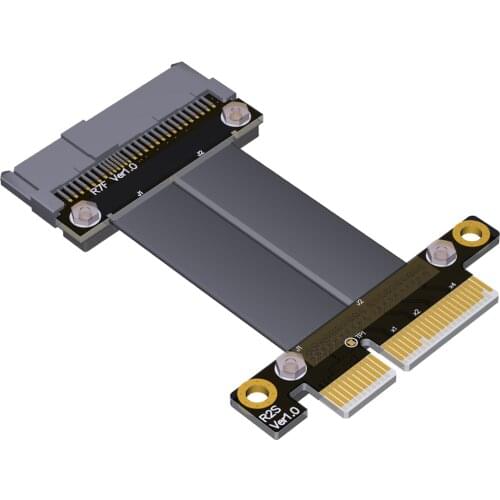 PCI-E 3.0 x4 To U.2 NVMe SSD SFF-8639 NVMe U2 PCIe Extension Cable Riser Adapter High-speed Transmission 32G/bps