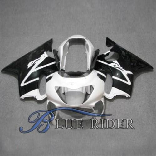 Motorcycle High quality ABS fairings kit for Honda CBR 600 F4 1999 2000 Year CBR600 F4 99 00 White black Bodywork