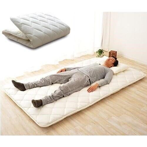 Japanese Traditional Floor Futon Tatami Mattress Classical Style Width 100/120cm, Length 210cm Japan Futon Tatami Bed Single