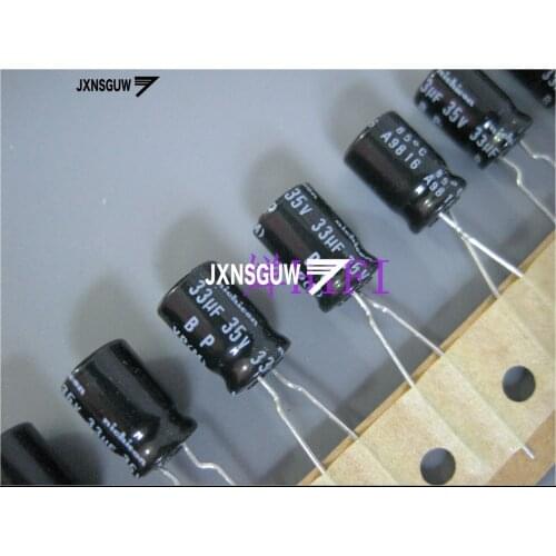 20PCS NICHICON BP 35V33UF 8X11.5MM original audio Aluminum electrolytic capacitor 85 degrees VP 33uF/35V VP-BP 33UF 35V