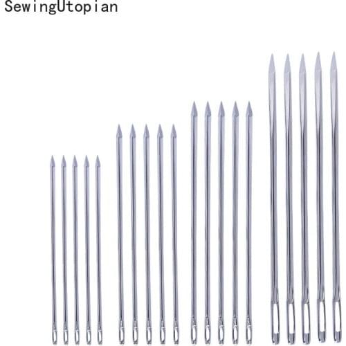 100PCS 44/52/8/70mm Leathercraft DIY Leather Triangular Needles Fur Special Stainless Steel Shaped Pin Stitch Sewing Needlework